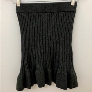 3 for $25 A-Line Cable Knit Sweater Mini Skirt